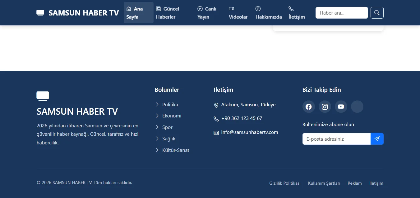 Haber Sitesi Teması - Resim 3